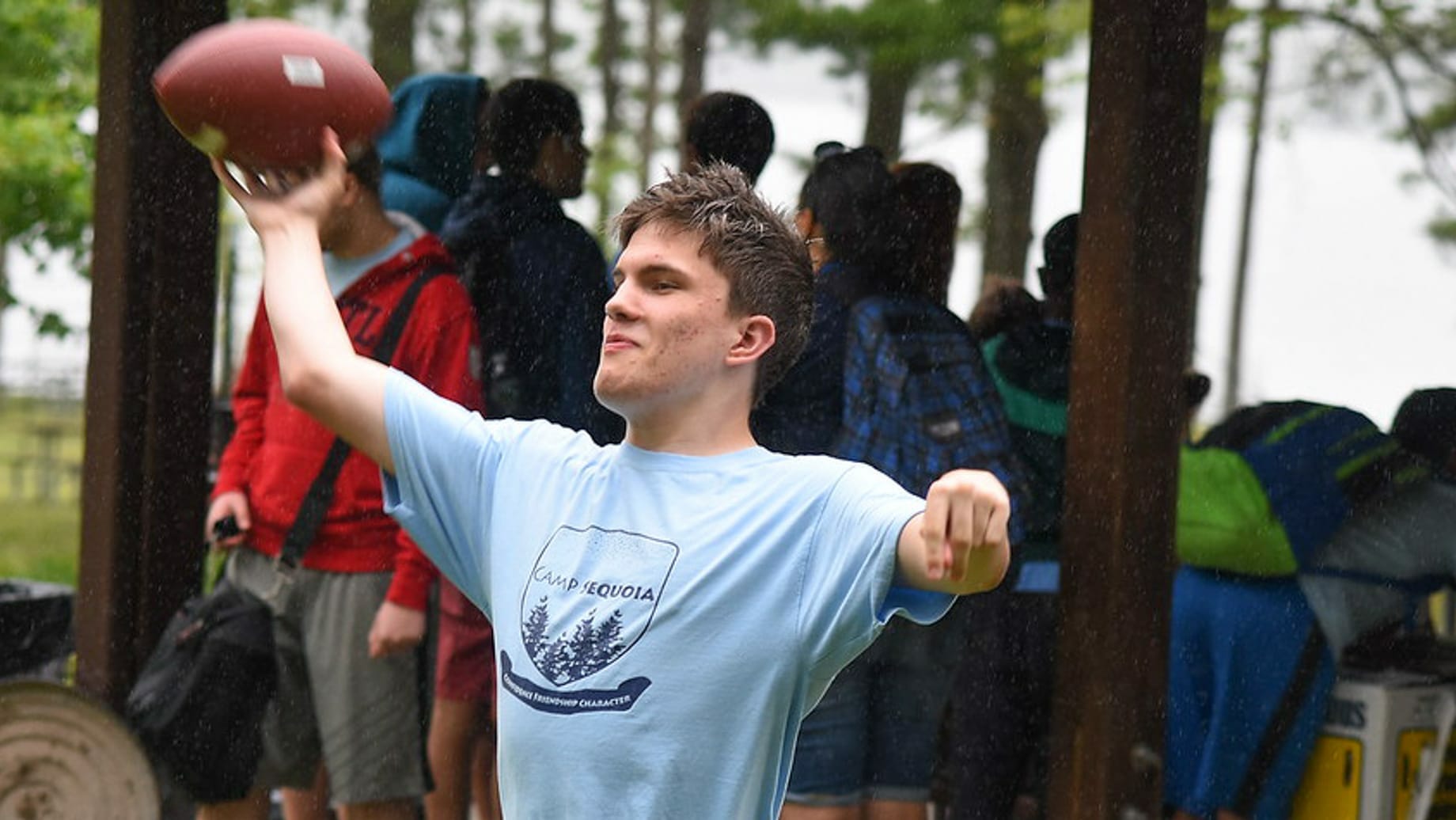 LIT playing football