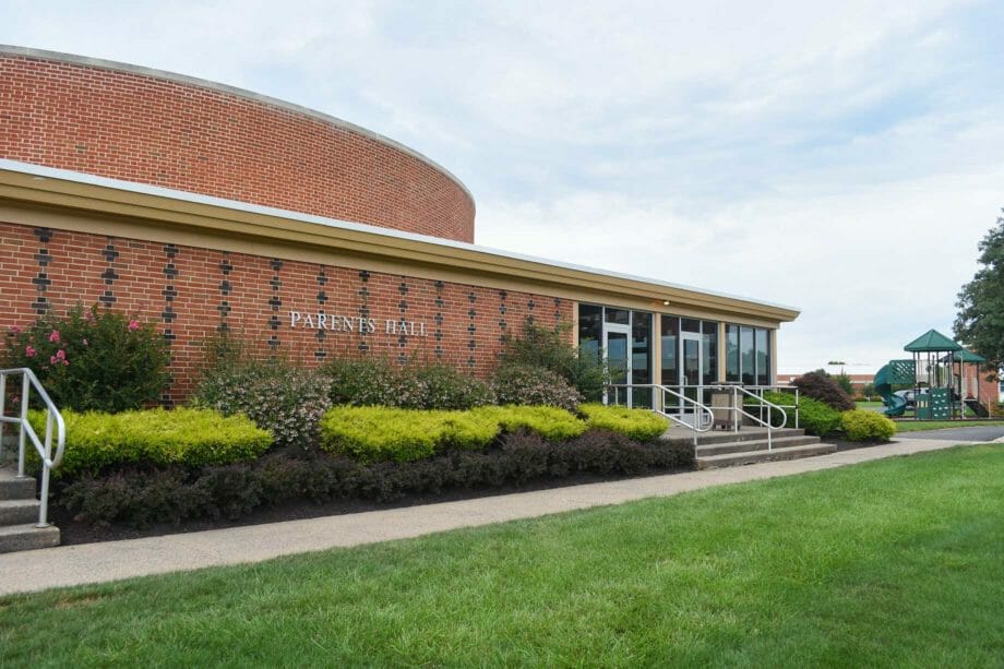 Exterior of Parents Hall