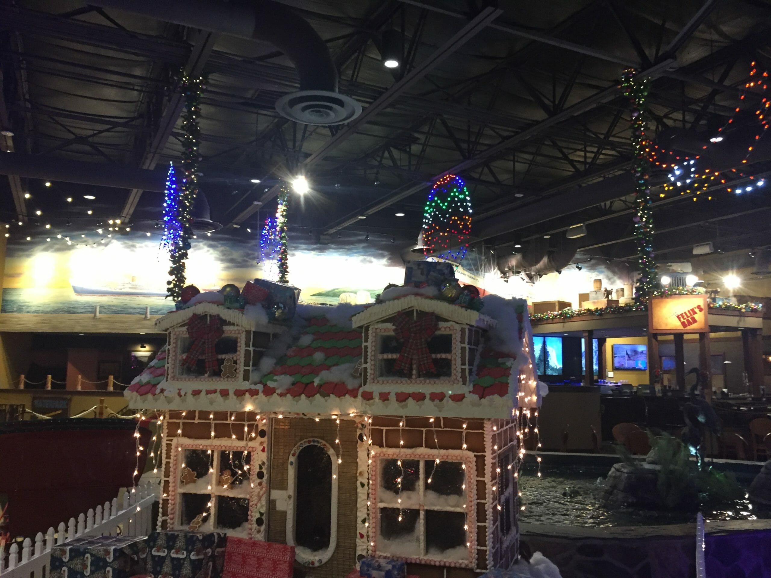 Kalahari Indoor Waterpark during Christmas time